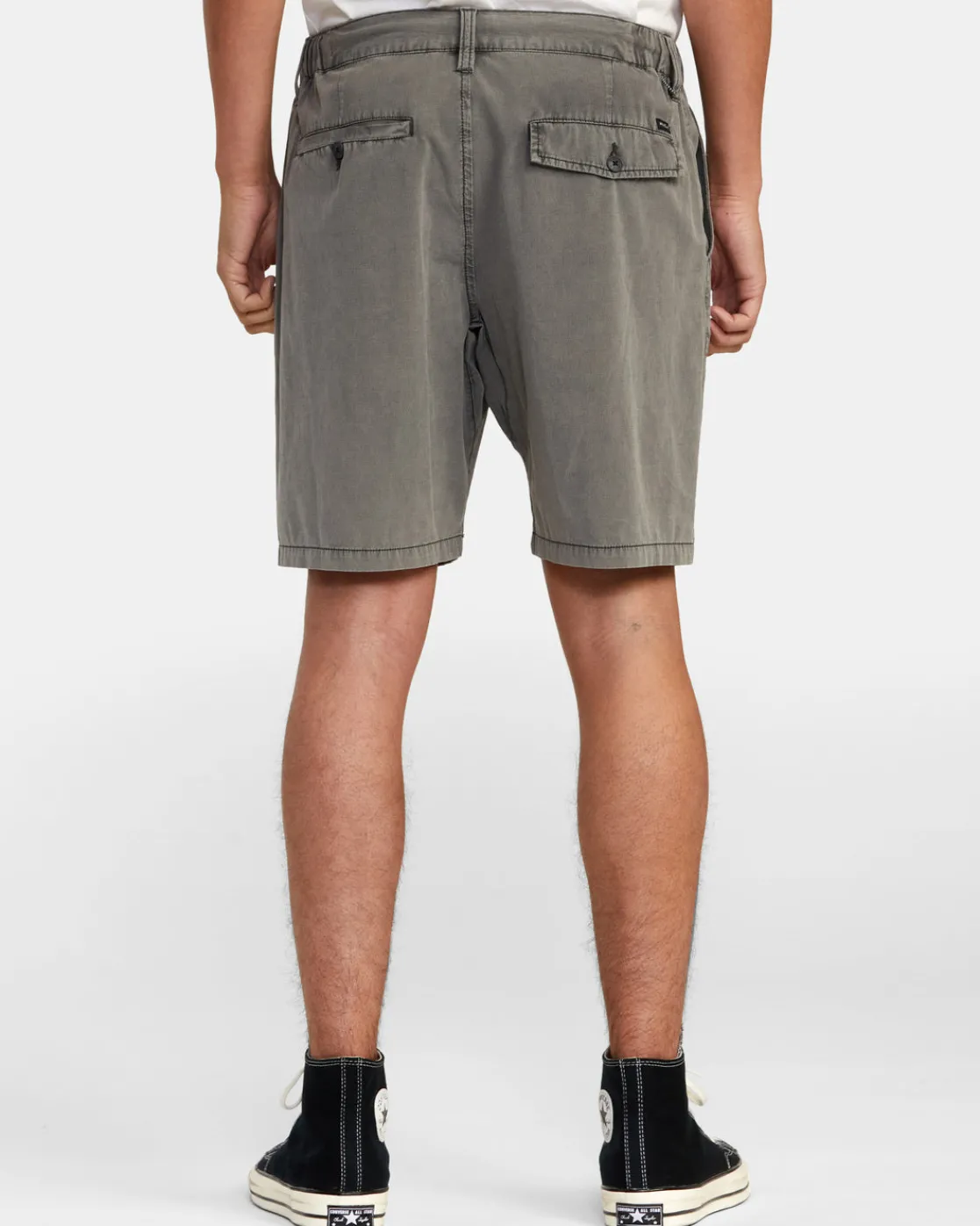 RVCA ALL TIME COASTAL RINSED HYBRID 19" SHORTS Pirate Black Best