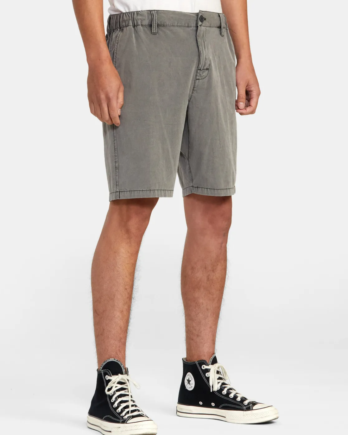 RVCA ALL TIME COASTAL RINSED HYBRID 19" SHORTS Pirate Black Best