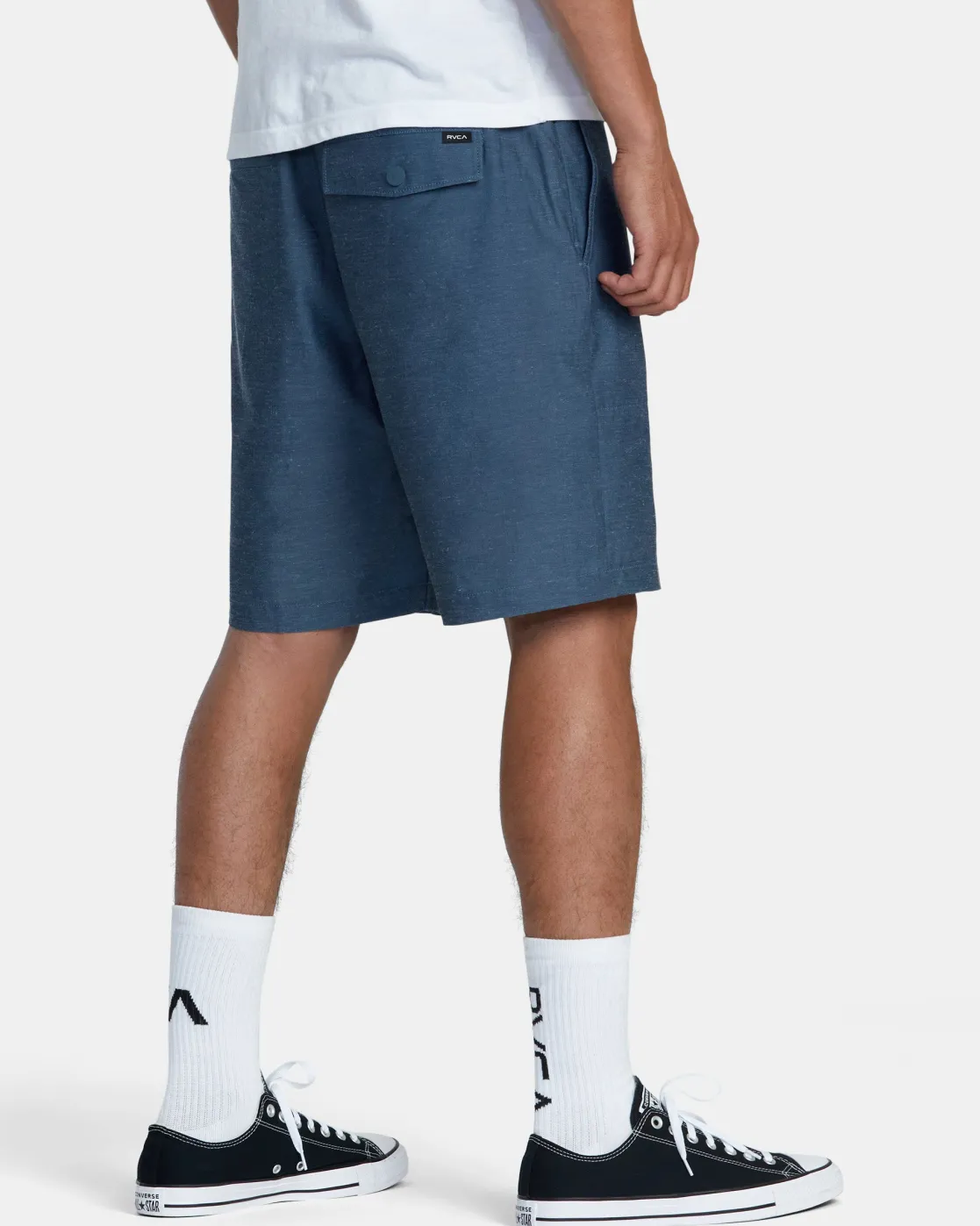 RVCA ALL TIME HEMP HYBRID 19" SHORTS Petrol Blue