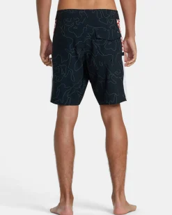 RVCA APEX 2 BOARDSHORTS 18'' Camel Outlet