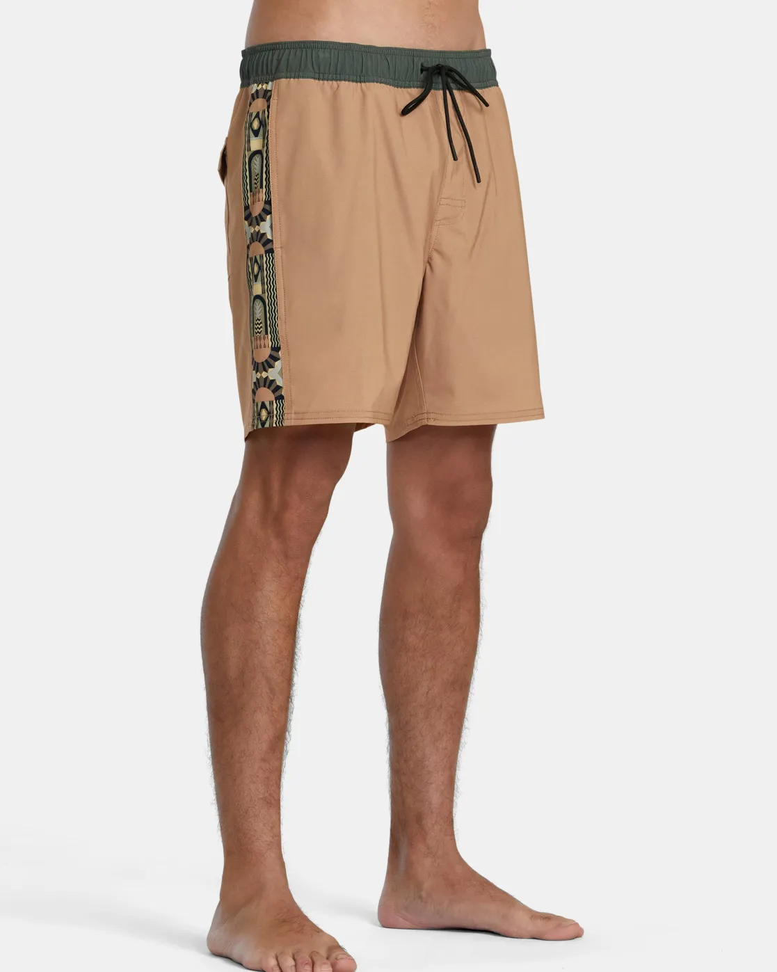 RVCA APEX ELASTIC WAIST 17" BOARDSHORTS Camel Sale