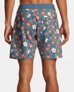 RVCA ATLAS 18" BOARDSHORTS Blue Best
