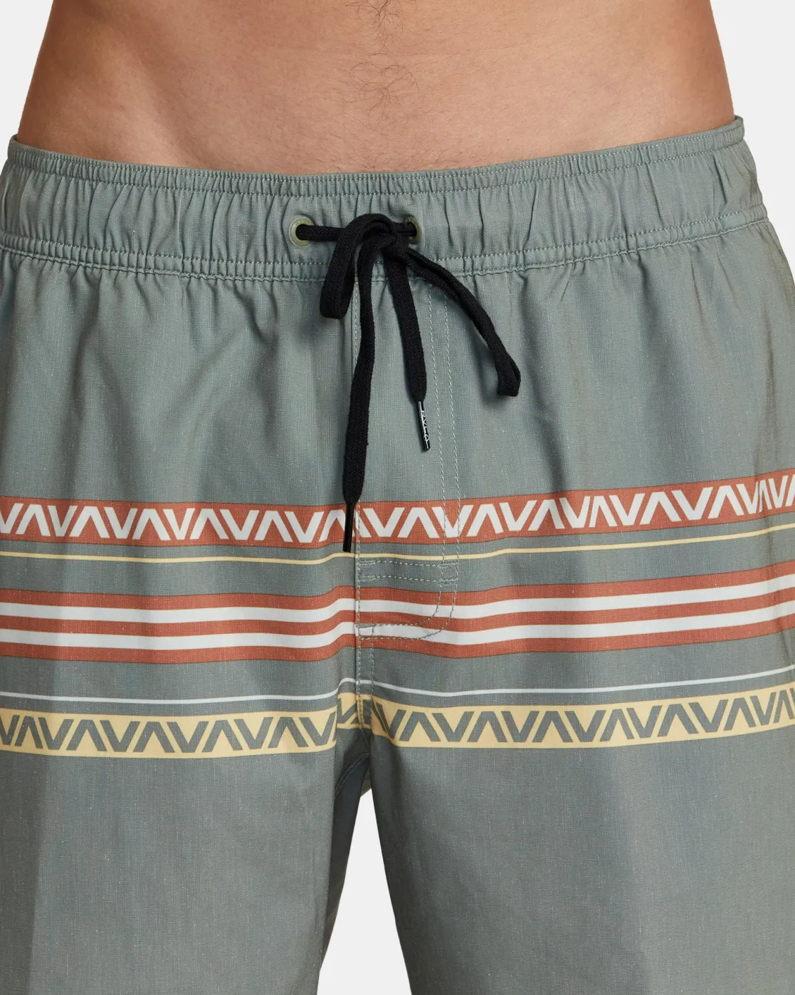 RVCA ATLAS ELASTIC WAIST 17" BOARDSHORTS Aloe Clearance