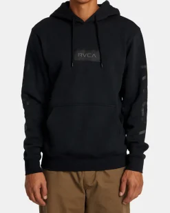 RVCA BIG LABEL HOODIE Black