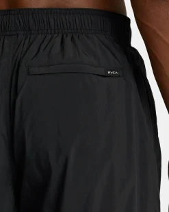 RVCA BIG LOUNGER ZIP OFF JOGGERS Black Hot