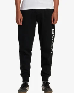 RVCA BIG SWEATPANTS Black Online