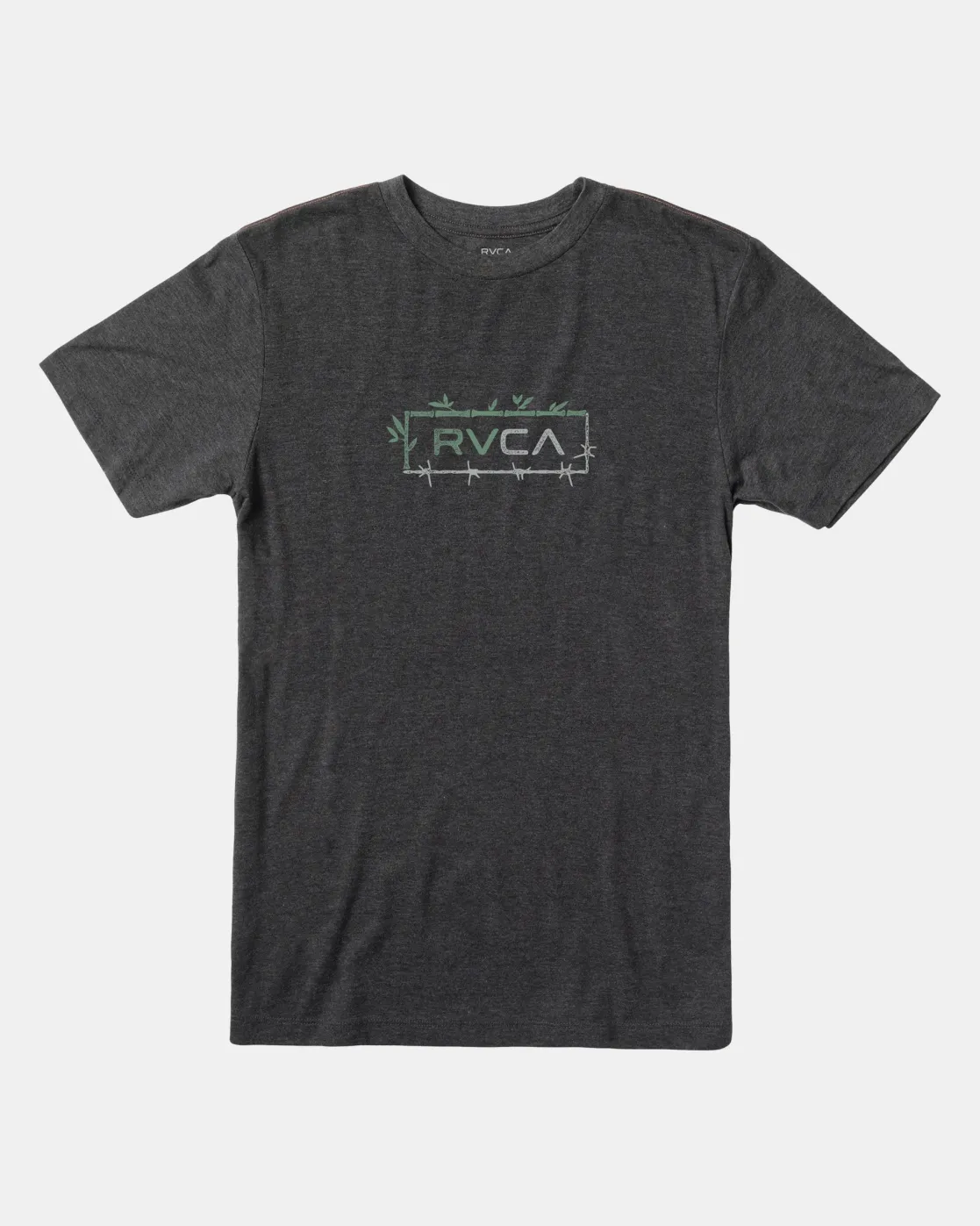 RVCA BORDERED TEE Black
