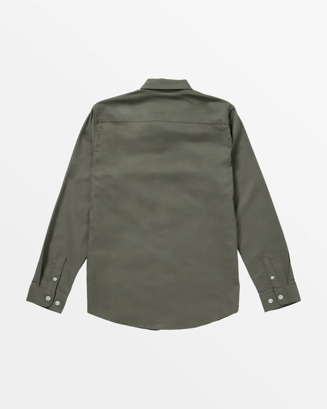 RVCA BOYS THAT'LL DO LONG SLEEVE SHIRT Sage Leaf New