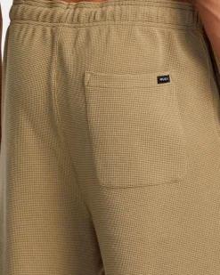RVCA C-ABLE WAFFLE KNIT JOGGERS Dark Khaki Sale