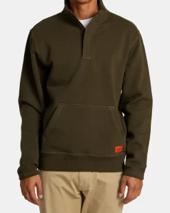 RVCA CHAINMAIL PULLOVER Chocolate Online