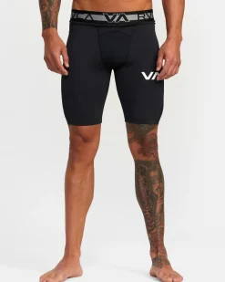 RVCA COMPRESSION TRAINING SHORTS Black Online