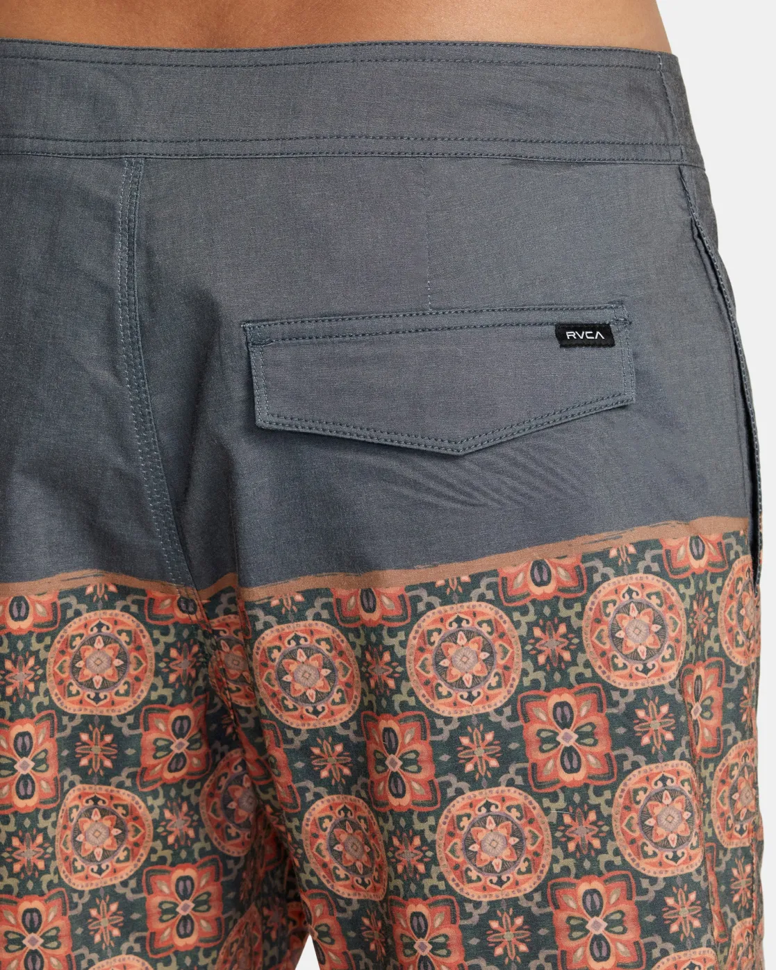 RVCA COUNTY 18" BOARDSHORTS Burnt Orange