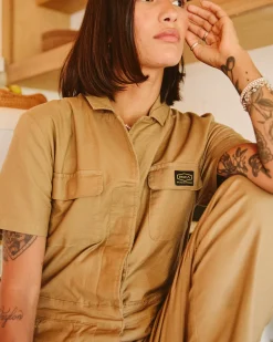 RVCA DAYSHIFT WORKWEAR JUMPSUIT Ermine Best