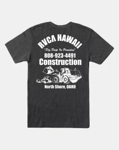 RVCA DIG DEEP TEE Black Hot