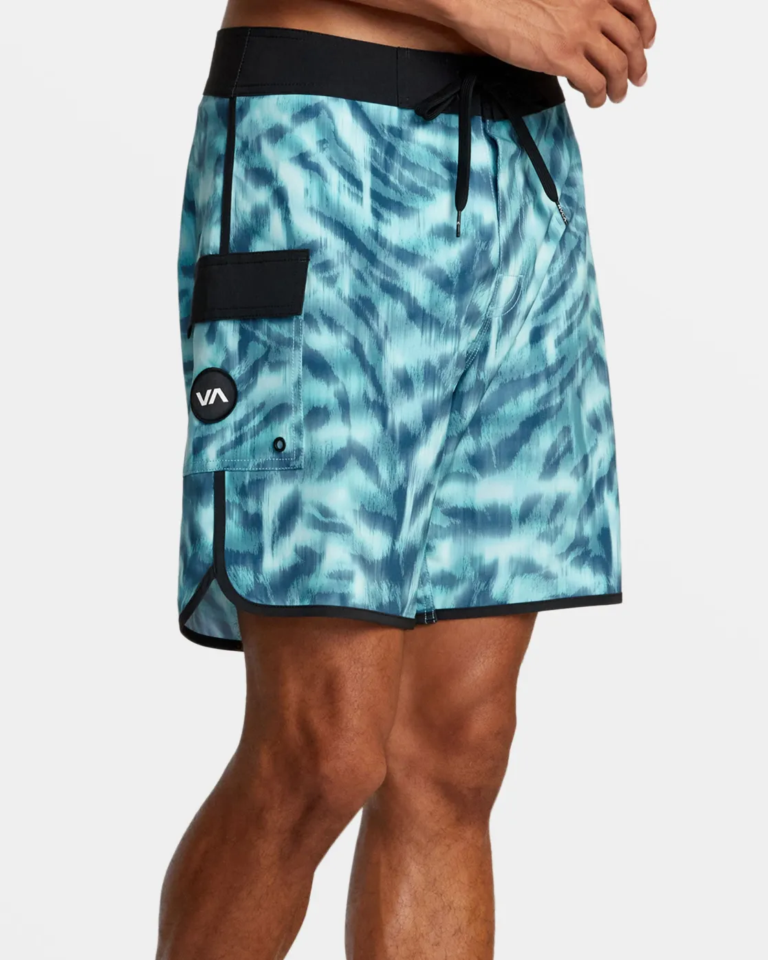 RVCA EASTERN 18" BOARDSHORTS Light Blue Clearance