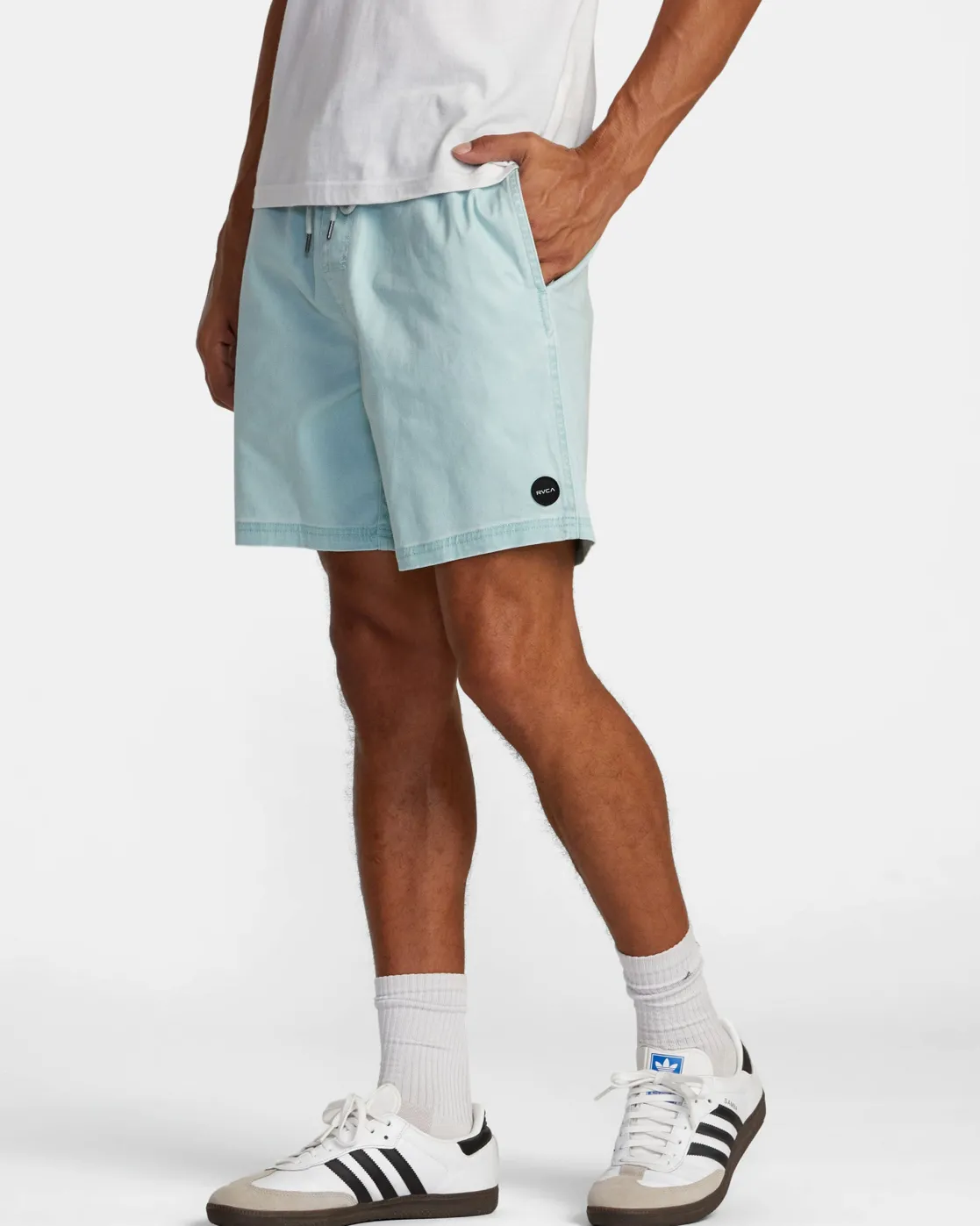 RVCA ESCAPE PRINT 17" SHORTS Blue Haze Best