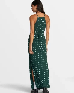 RVCA EXILE II DRESS Pineneedle