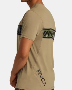 RVCA HAWAII SPORT VENT TEE Dark Khaki Sale