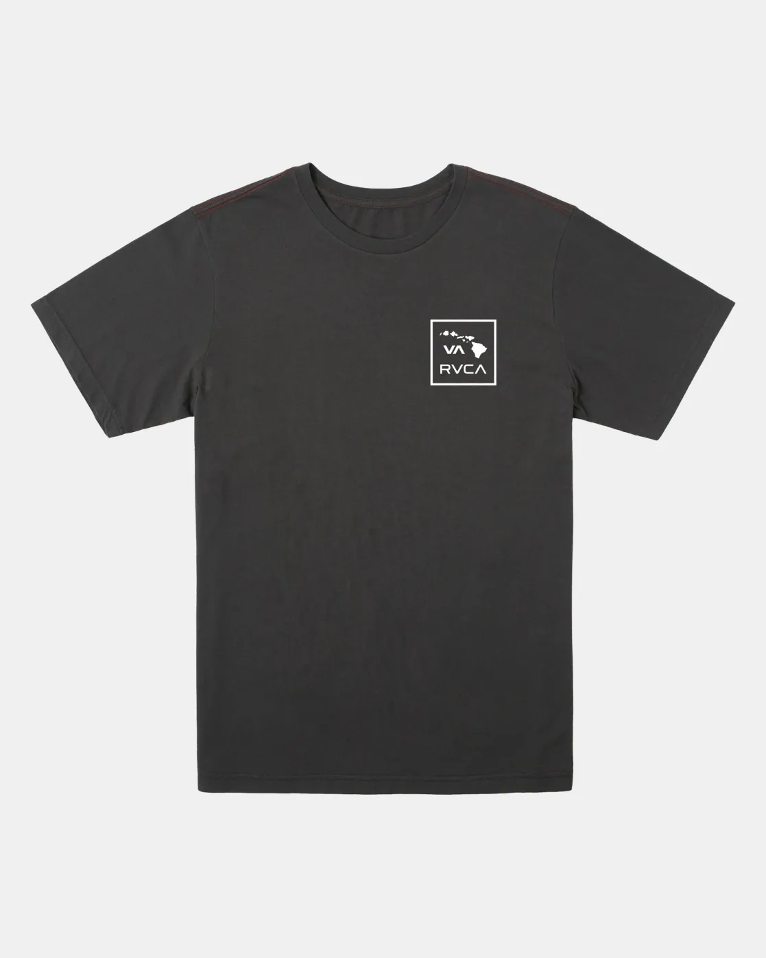 RVCA HAWAII VA ATW PALM SHORT SLEEVE TEE Pirate Black Sale