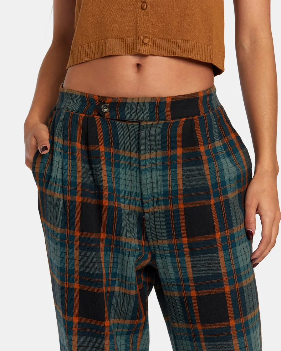RVCA HUDSON WIDE LEG PANTS Rvca Black Sale