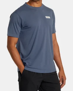 RVCA ICON TEE Vintage Indigo Sale