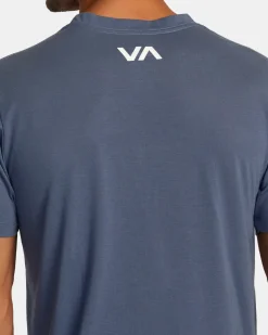 RVCA ICON TEE Vintage Indigo Sale