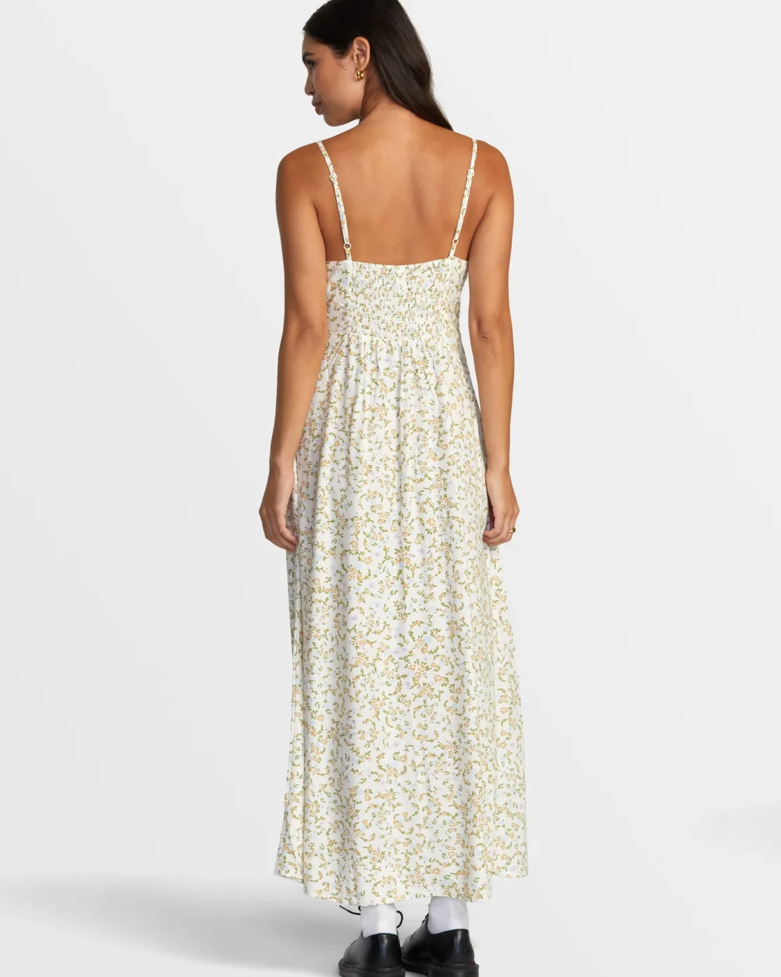 RVCA JAMES MAXI DRESS Cloud Online
