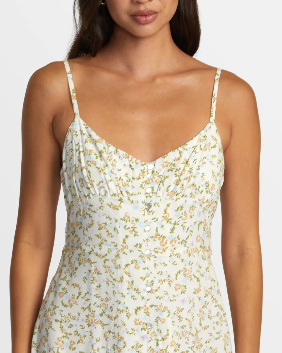 RVCA JAMES MAXI DRESS Cloud Online
