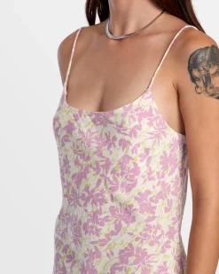 RVCA MAIDEN MIDI DRESS Latte Online
