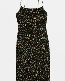 RVCA MAIDEN MIDI DRESS Tan Best