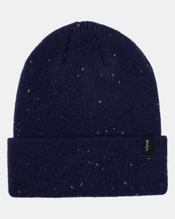 RVCA MAPLE CUFF BEANIE Navy Hot