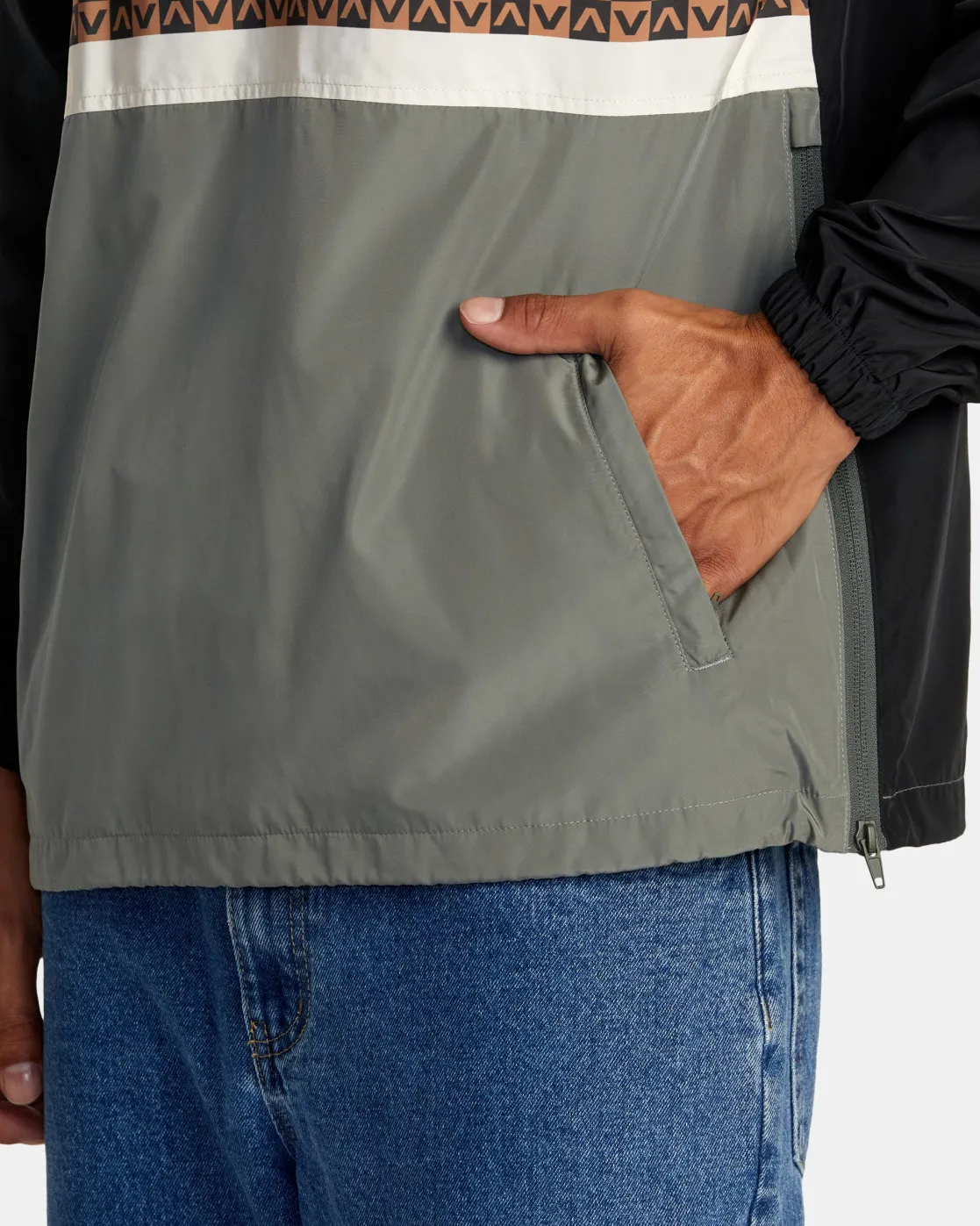 RVCA MEYER II ANORAK JACKET Black Online