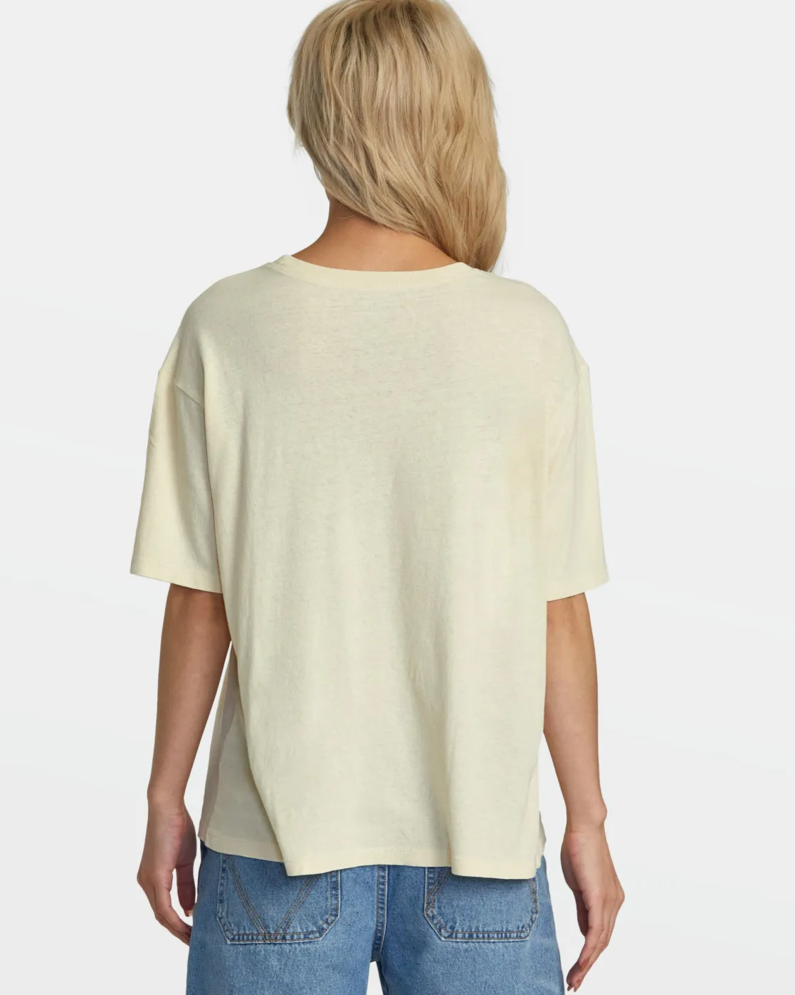 RVCA MIDNIGHT KYOTO TEE Latte New