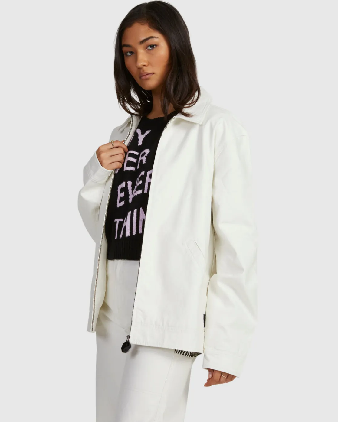 RVCA PAINTERS JACKET Eggshell Discount