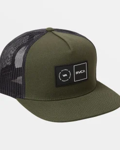 RVCA PLATFORM TRUCKER HAT Olive Online