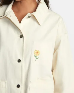 RVCA SNACKS CHORE JACKET Latte