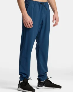 RVCA SPECTRUM TECH TECHNICAL CHINOS Army Blue Hot