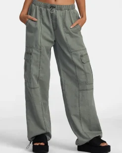 RVCA STOWAWAY CARGO PANTS Olive Outlet