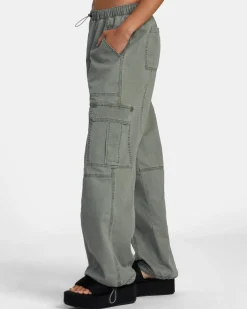 RVCA STOWAWAY CARGO PANTS Olive Outlet