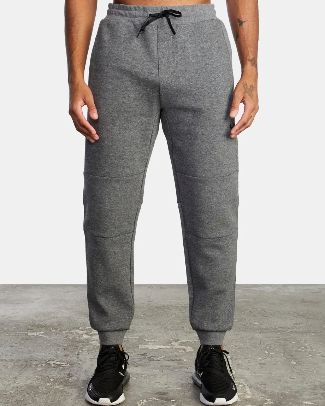 RVCA TECH FLEECE SWEATPANTS II Heather Grey 2 Online