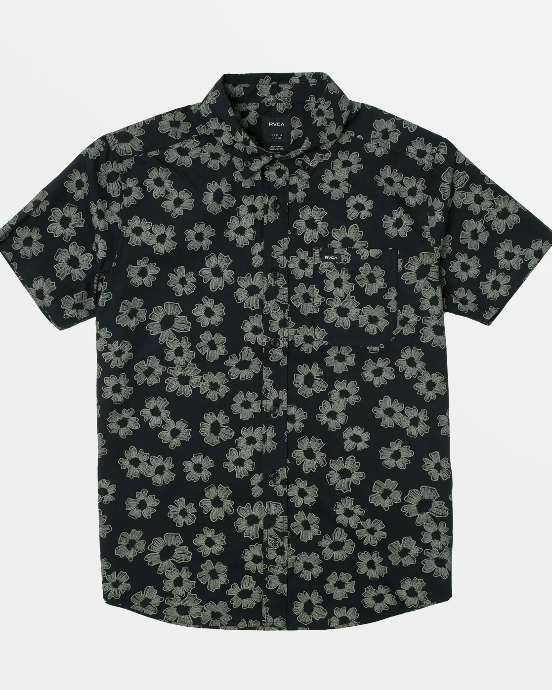 RVCA THAT'LL DO PRINT SHORT SLEEVE SHIRT Rvca Black Floral
