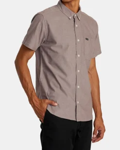 RVCA THAT'LL DO SHORT SLEEVE SHIRT Plum Ash Hot