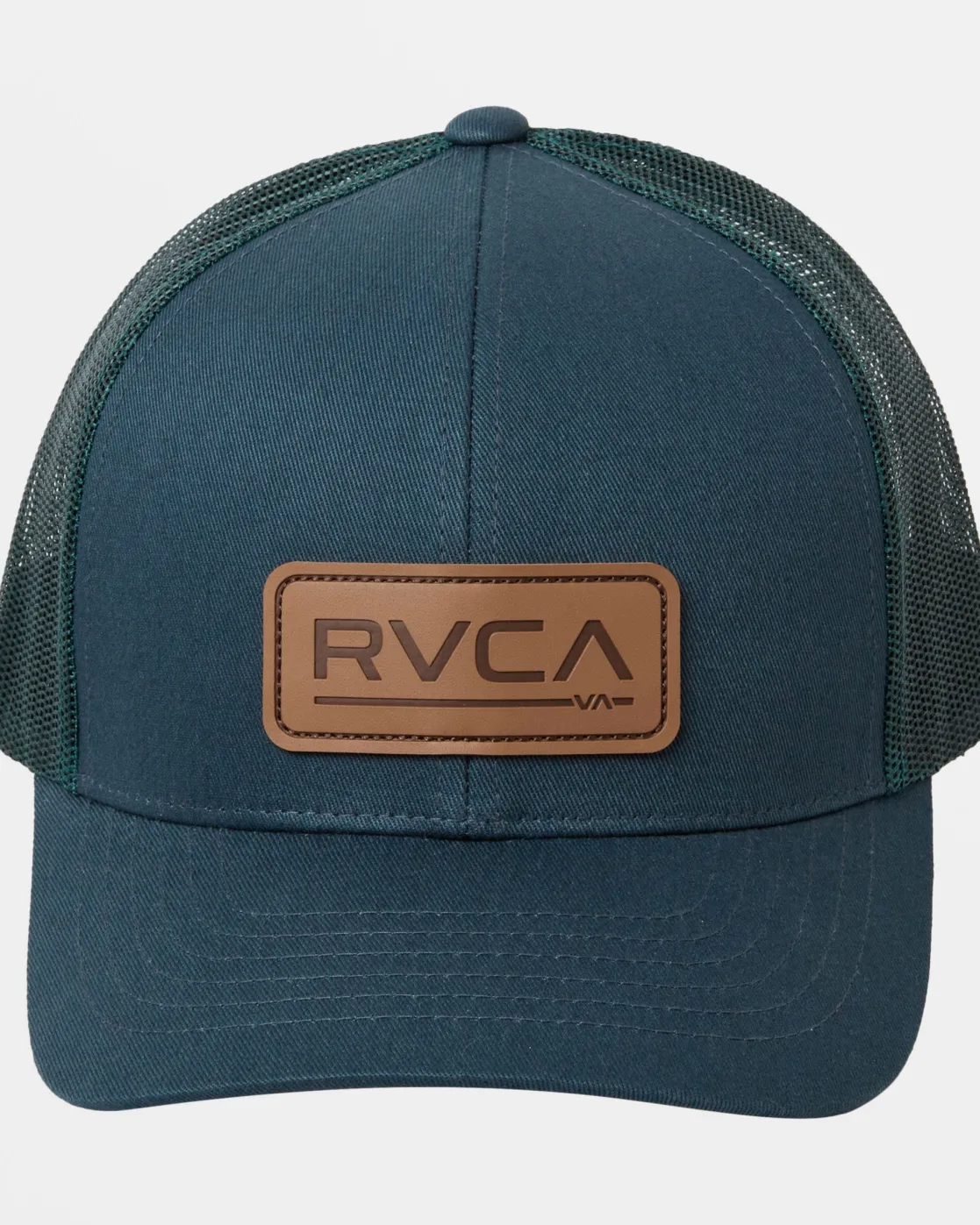 RVCA TICKET DELUXE TRUCKER HAT Duck Blue Best