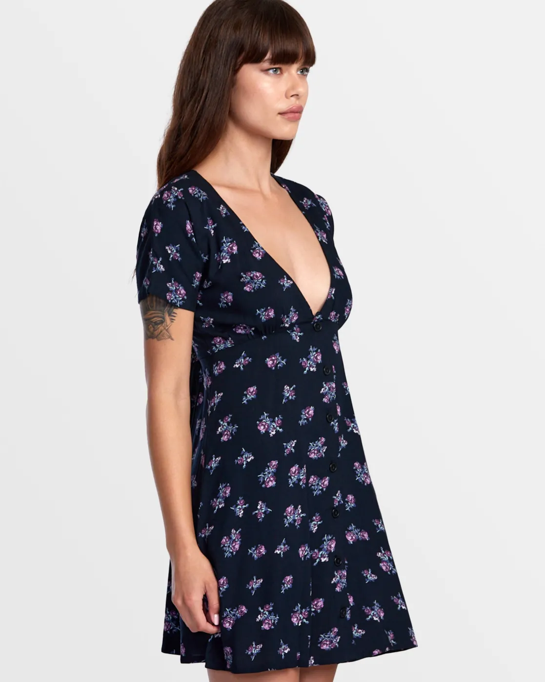 RVCA UNDERSTATED DOLMAN MINI DRESS RVCA Black Best