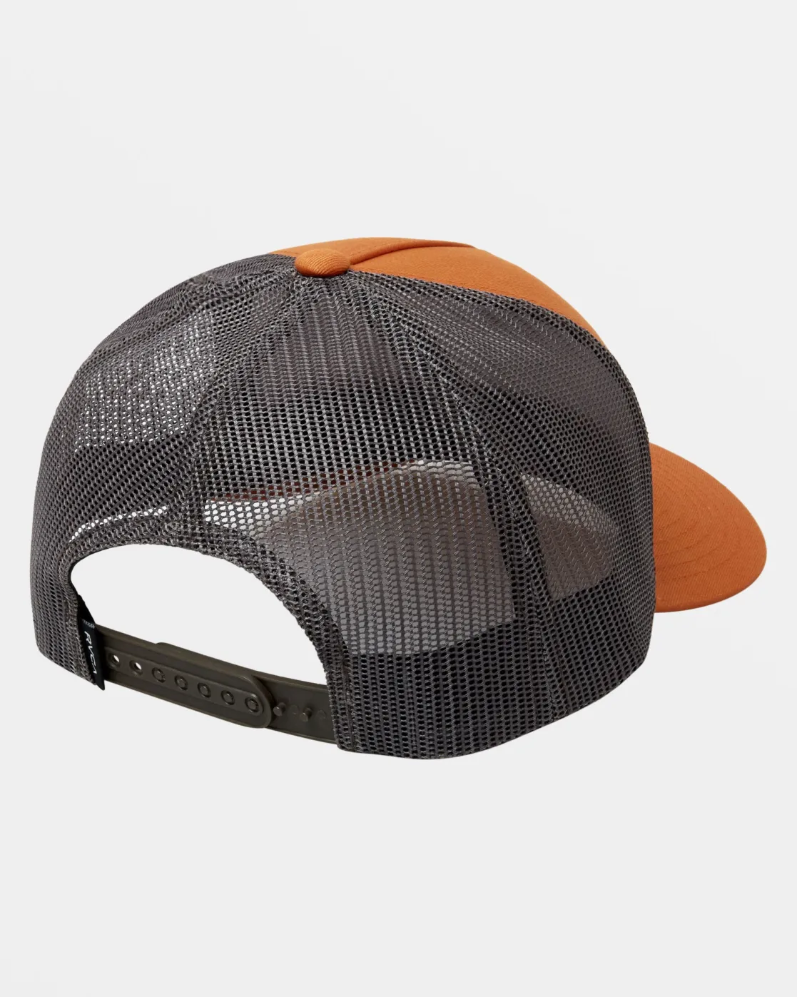 RVCA VA ALL THE WAY CURVED BRIM TRUCKER HAT Adobe Discount