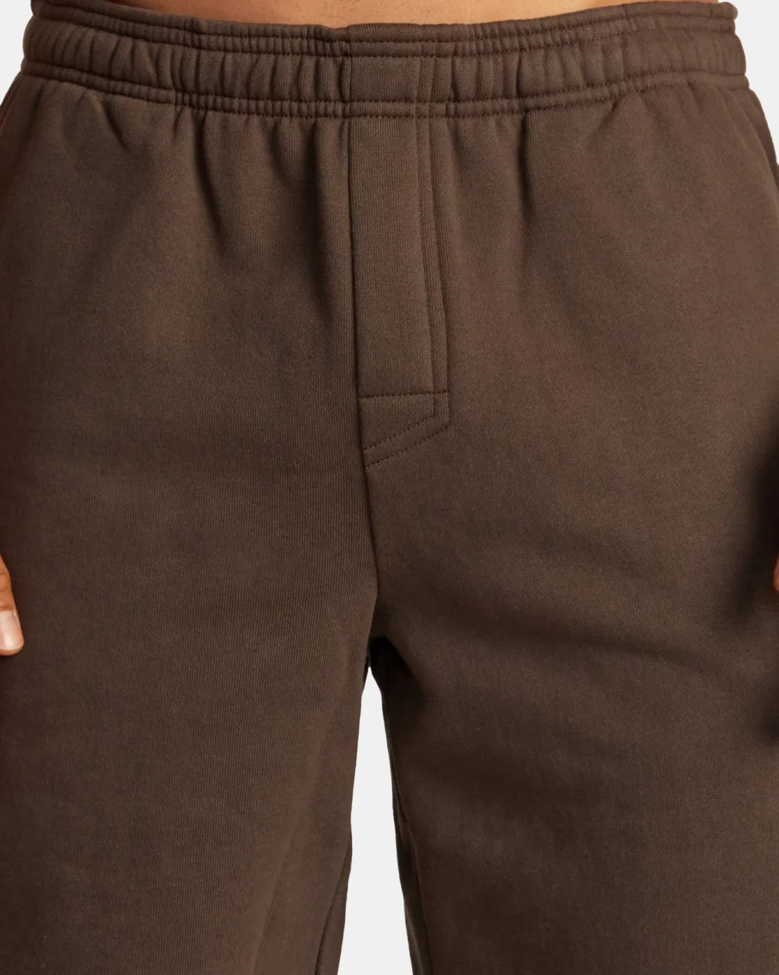 RVCA VA ESSENTIAL 18" SWEAT SHORTS Mocha Outlet