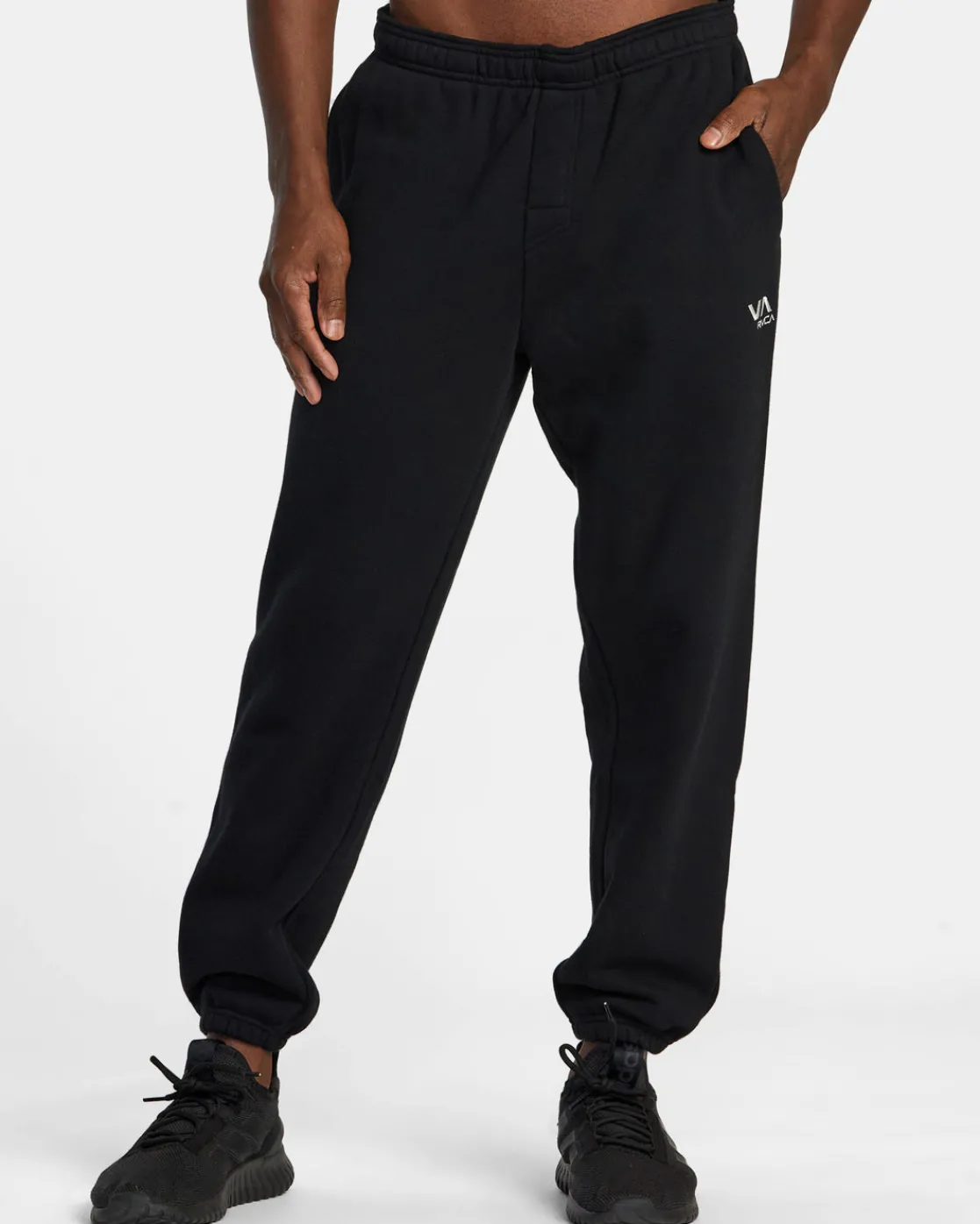 RVCA VA ESSENTIAL JOGGERS Black Clearance