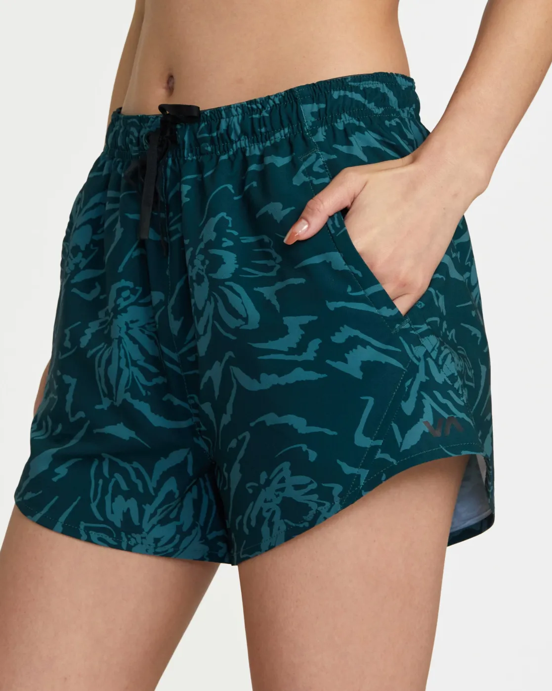 RVCA VA ESSENTIAL YOGGER 12" SPORT SHORTS Lotus Hot