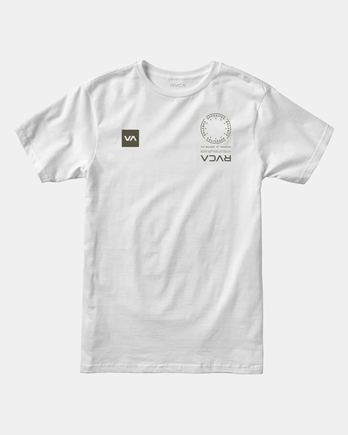 RVCA VA MARK TEE White Online