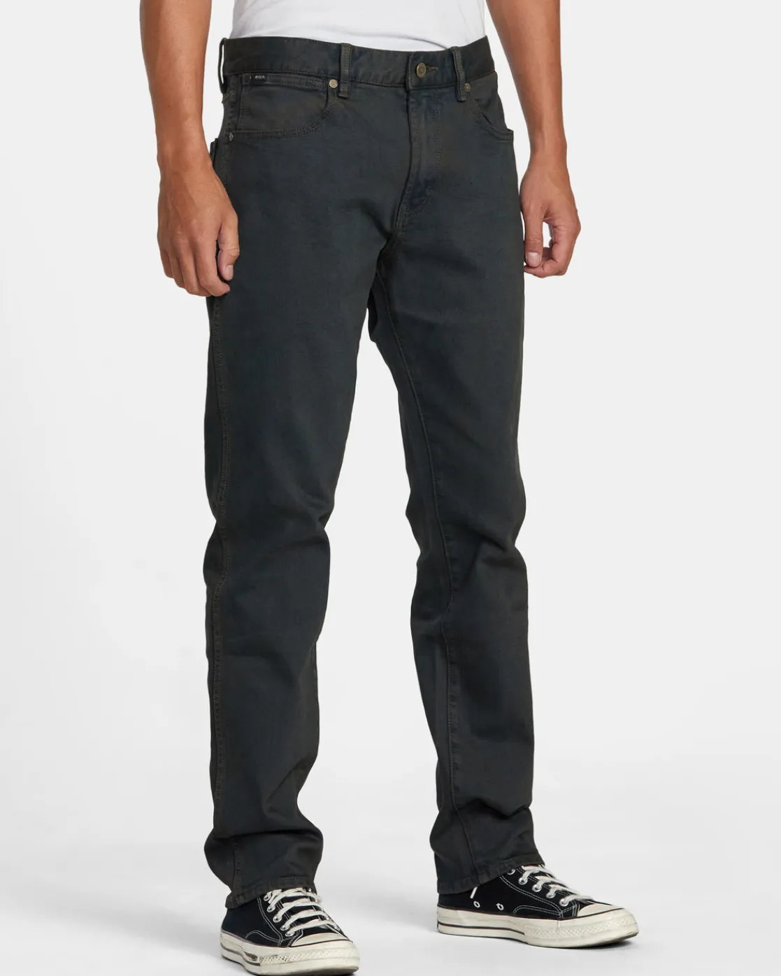 RVCA WEEKEND ANP DENIM JEANS Black Overdye Discount